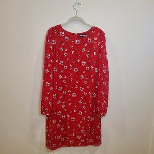Red Floral Karl Lagerfeld Dress
